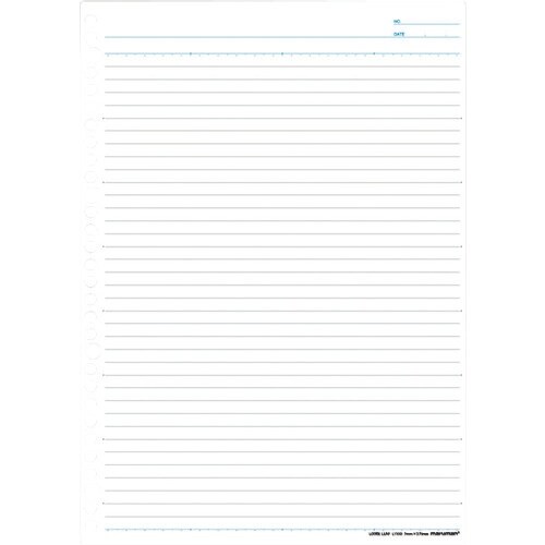 maruman A4 ルーズリーフ 7mm罫 10