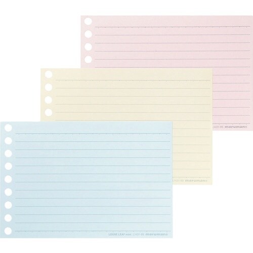 maruman B7E 書きやすいルーズリーフミニ