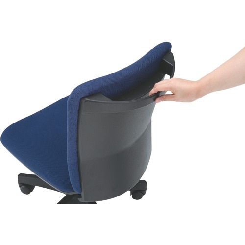 TRUSCO 体圧分散オフィスチェア 布張り 肘無