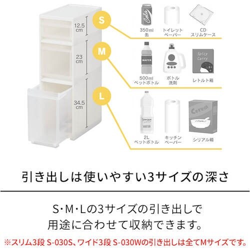 TENMA FV スキピタストッカー スリム3段