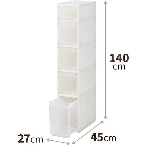 TENMA FV スキピタストッカー ワイド5段