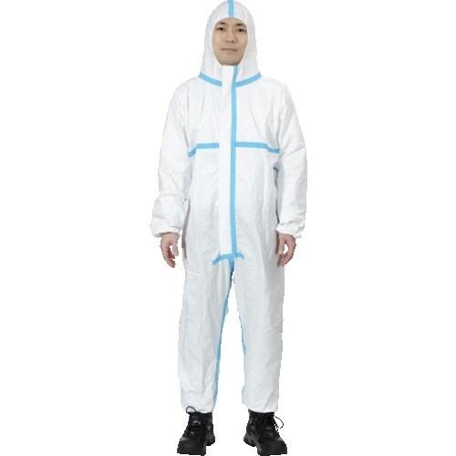 TRUSCO 【売切廃番】衛生作業用不織布製使い捨