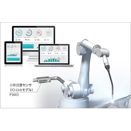 CKD 小型流量センサ ラピフロー