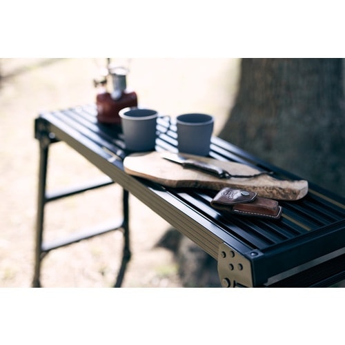 ハセガワ アルミ製 足場台 ブラック