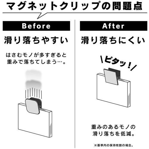 カール マグネットクリップ(S)