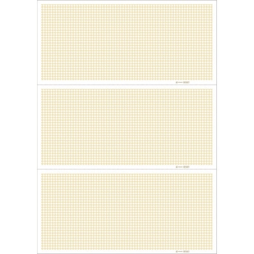 HISAGO マルチプリンタ帳票 A4 地紋 3面