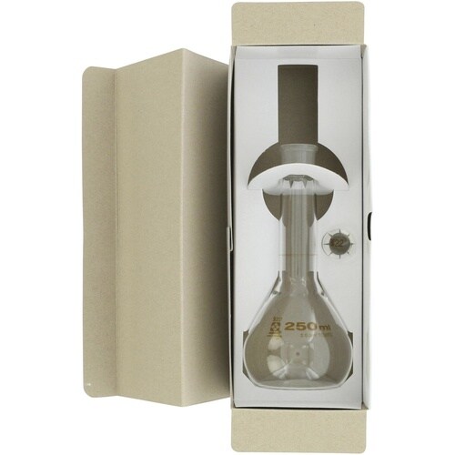 SIBATA メスフラスコ 短形 250mL