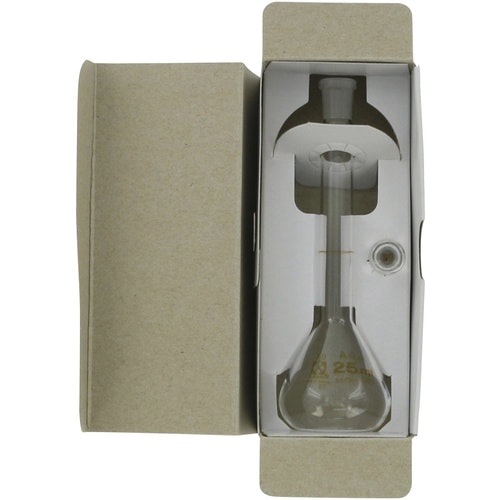 SIBATA メスフラスコ スーパーグレード 25