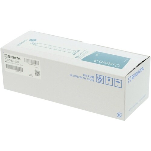 SIBATA 有栓メスシリンダー カスタムA 10