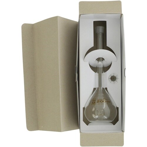 SIBATA メスフラスコ カスタムA 200mL