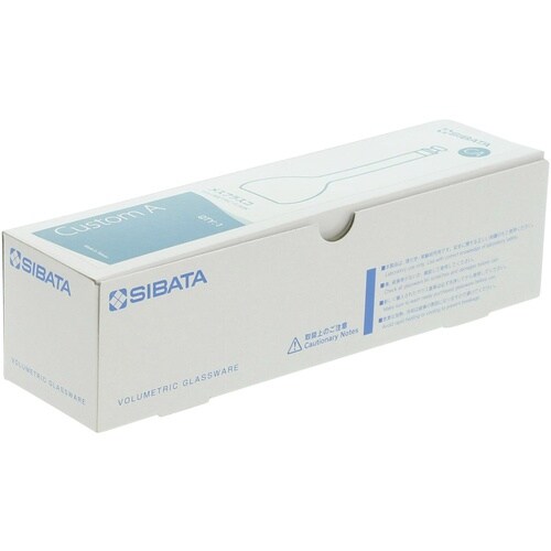SIBATA メスフラスコ カスタムA 100mL
