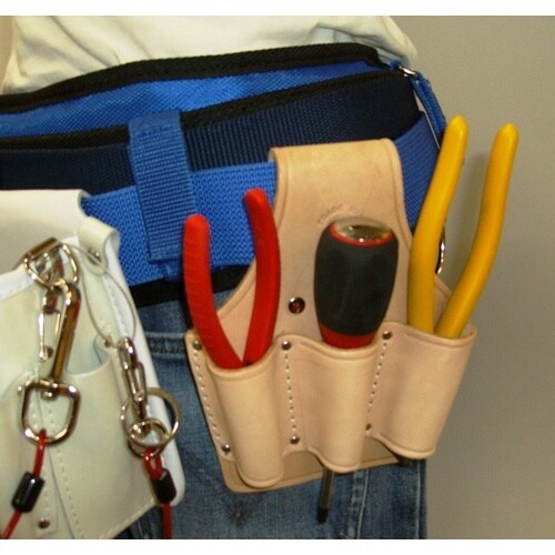 コヅチ ヌメ皮ペンチ差し 8インチ用3丁入