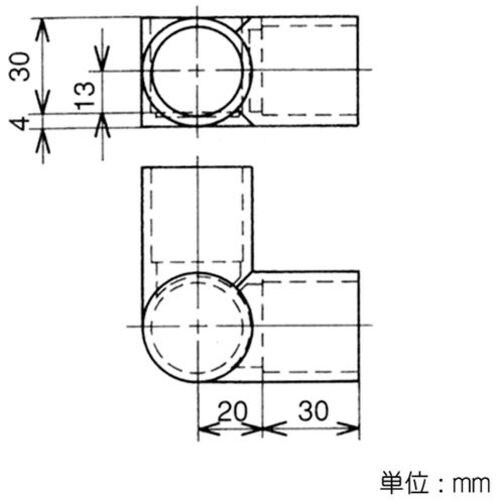 yazaki イレクター Φ28 プラスチックジョ
