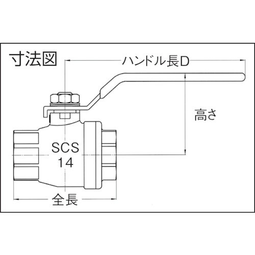 HAMAI ステンレス製フルボアボールバルブ