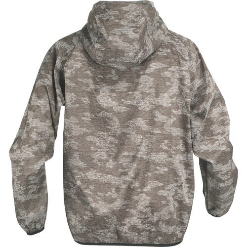 カジメイク 2277 ストレッチパーカー メランジ