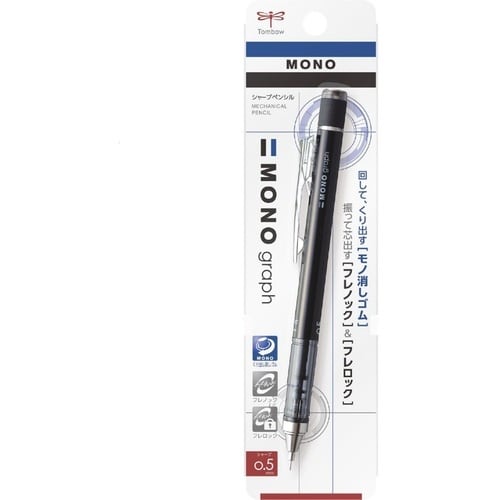 Tombow シャープペンシル モノグラフ ブラッ