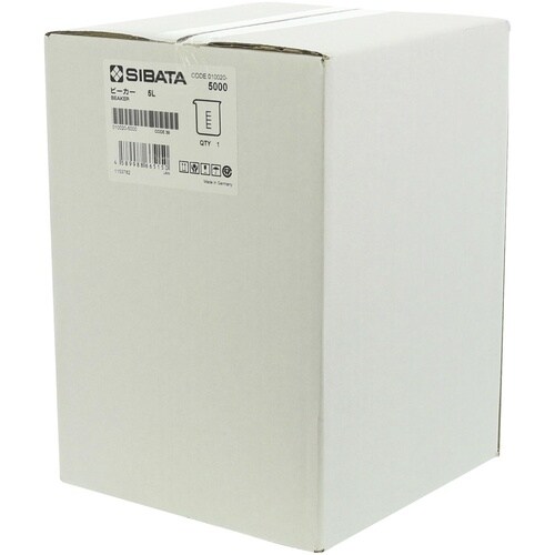 SIBATA ビーカー 目安目盛付 5000mL