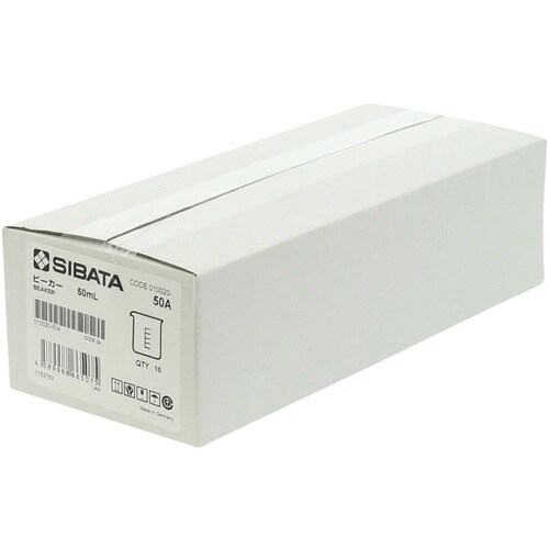 SIBATA ビーカー 目安目盛付 50mL