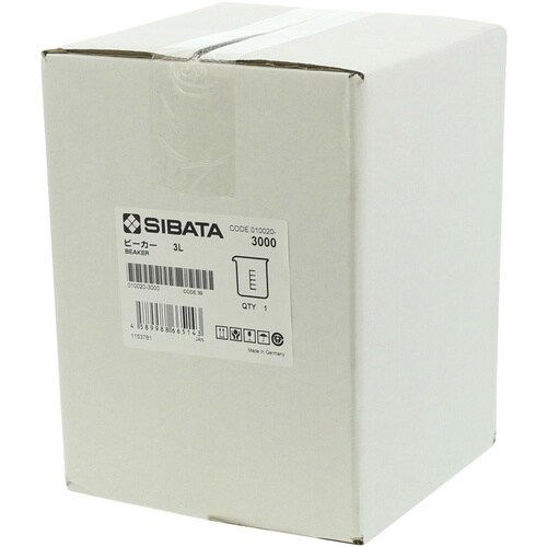 SIBATA ビーカー 目安目盛付 3000mL