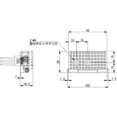 アインツ 当板・角型・白SW付・ミニシリンダー用