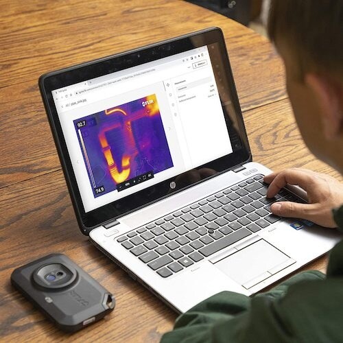 FLIR コンパクトサーモグラフィカメラ C5(W