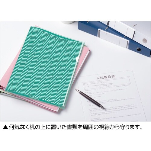 HISAGO 抗菌トリック!クリアフォルダ A4