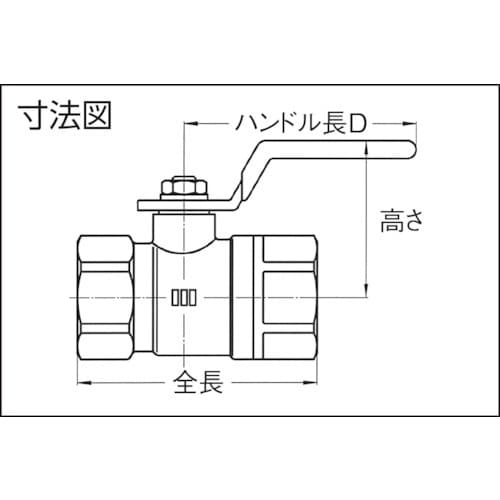 HAMAI スタンダードボア 黄銅製ボールバルブ