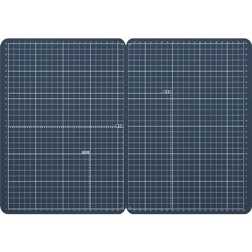 KING JIM 小さくたためるワイドカッタ−マッ