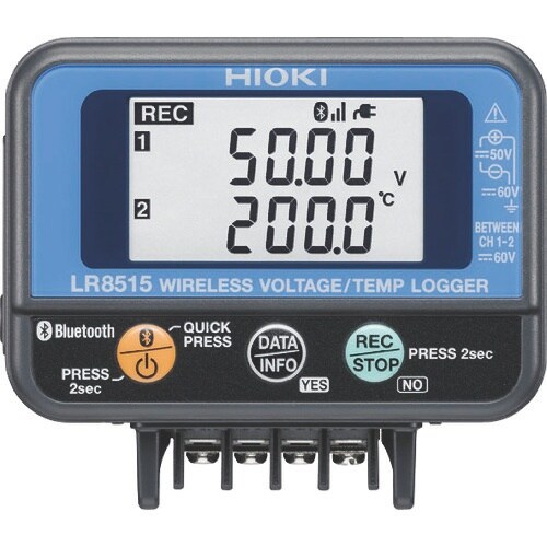 HIOKI ワイヤレス電圧・熱電対ロガー LR85