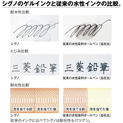 uni シグノ UM−153 銀 26