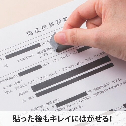 HISAGO 目隠しセキュリティテープ 12mm