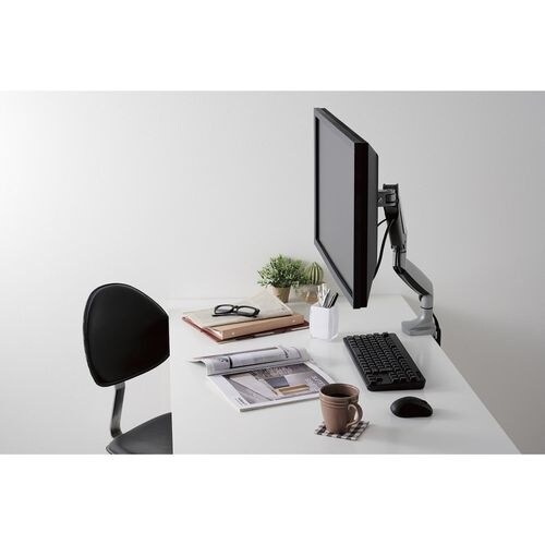 ELECOM ディスプレイアーム シングルアーム