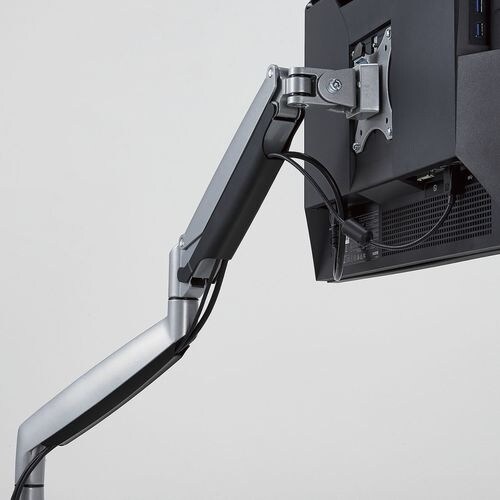 ELECOM ディスプレイアーム シングルアーム