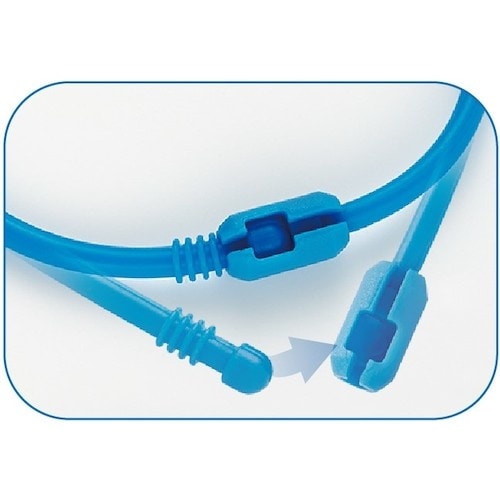 ニッサチェイン シリコンリング 黒 100mm 1