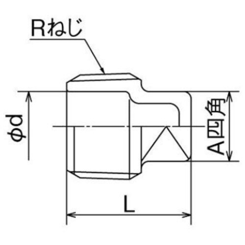 オンダ製作所 SFP型 プラグ R3/8 中実