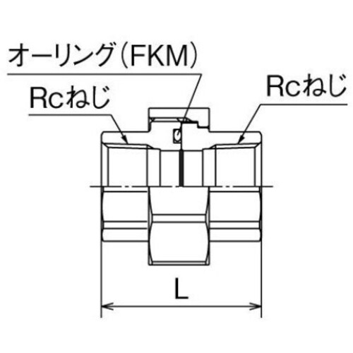 オンダ製作所 SFU3型 ユニオン オーリング式