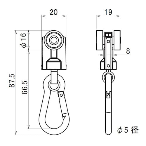 HINAKA 重量級オールステンレススナップベアリ