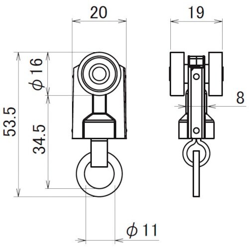 HINAKA 重量級オールステンレスベアリングラン