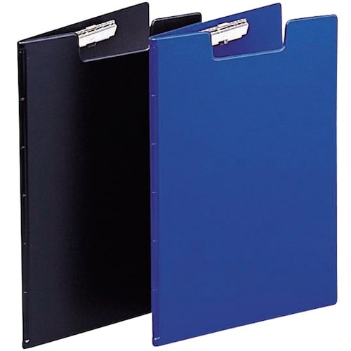 LIHIT クリップファイル A4 黒