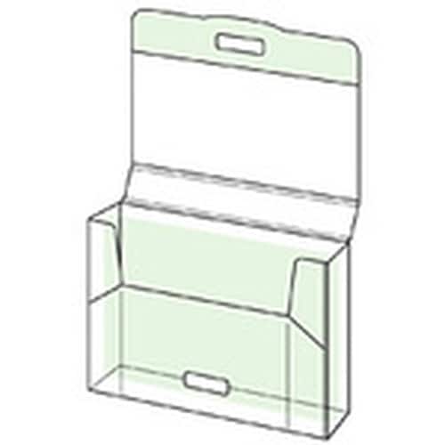 LIHIT クラッチケース ブルー A4