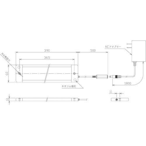 NIKKI LED面発光型ライト 14W AC10