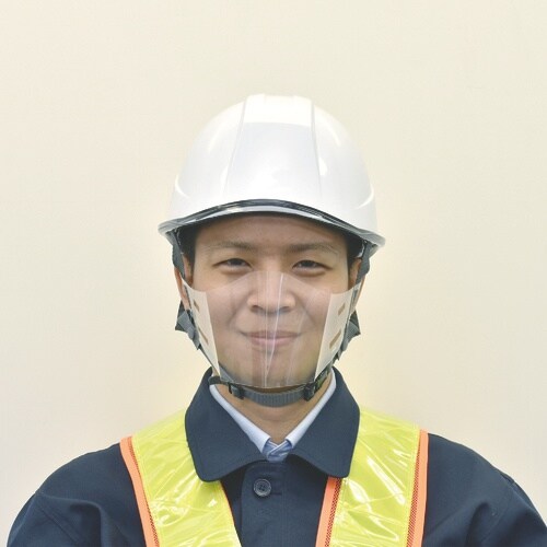 マグエックス ヘルメット用透明マスクメットシールド