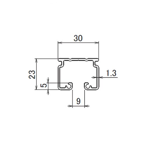 HINAKA “KSレクト30”アルミレール3.0