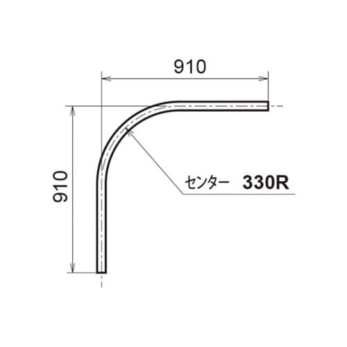 HINAKA “KSレクト30”アルミレール90°