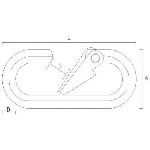 YAHATA Cカン ばね付 10mm 1個入り