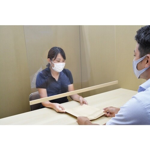 光 【売切商品】 飛沫感染防止吊り下げフィルム