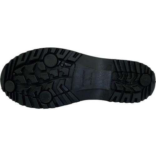 喜多 安全ショートPVC長靴 KR7460 ブラッ