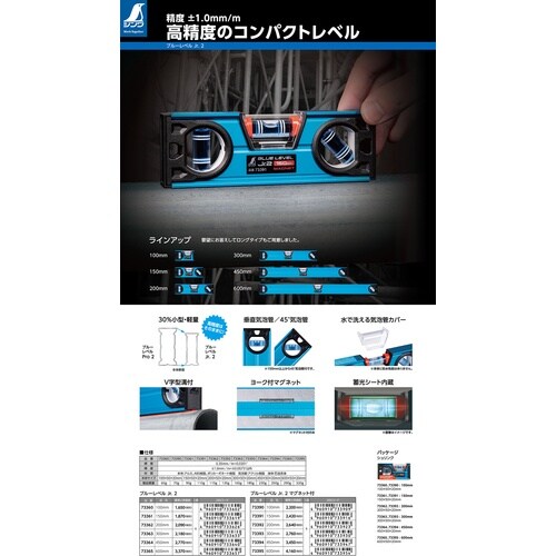 シンワ ブルーレベル Jr. 2 100mm マグ