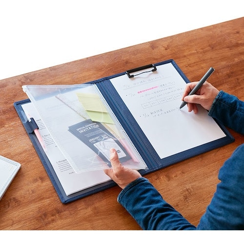 KING JIM オ−ルインクリップボ−ド(カバー