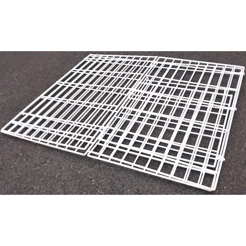 緑十字 折りたたみ式クズかご 白 DB−PP90L